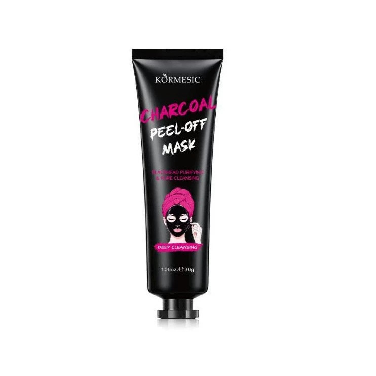 KORMESIC charcoal blackhead cleansing facial mask, for daily facial care, wholesale from an export factory