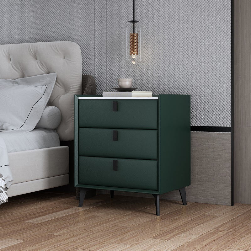 Madera maciza verde oscuro Negro