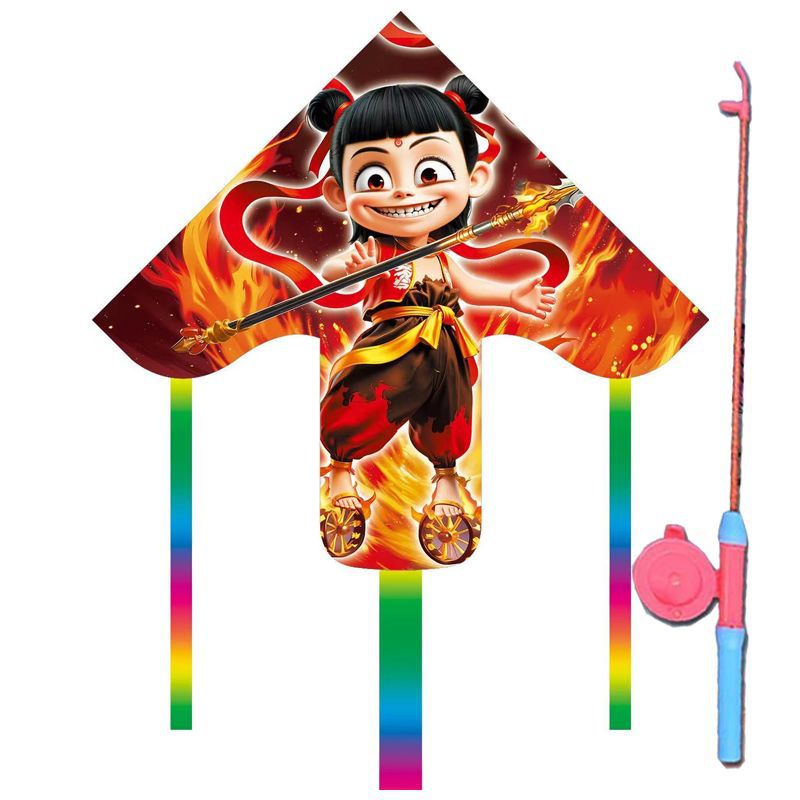 Weifang manufacturer New Nezha Small Kite Park Plaza Majestic Yifei…
