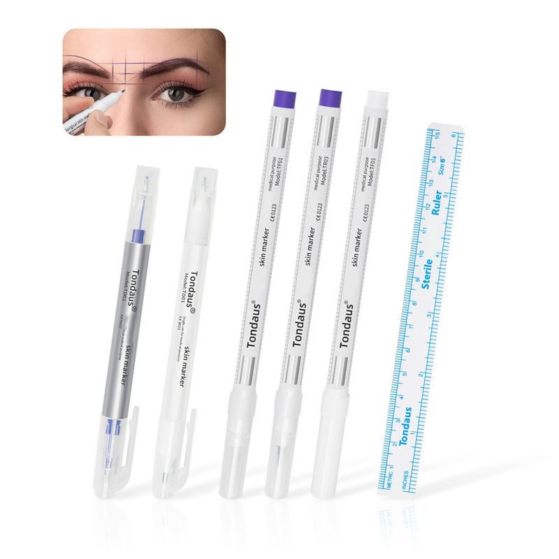 Embroidery Positioning Pen Water-based Lip Line Eyebrow Pen Micro-finishing Design Waterproof Pen Auxiliary Marker Pen Skin Marker Positioning Pen Embroidery Positioning Pen Water-based Lip Line Eyebrow Pen Micro-finishing Design Waterproof Pen Auxiliary Marker Pen Skin Marker Positioning Pen