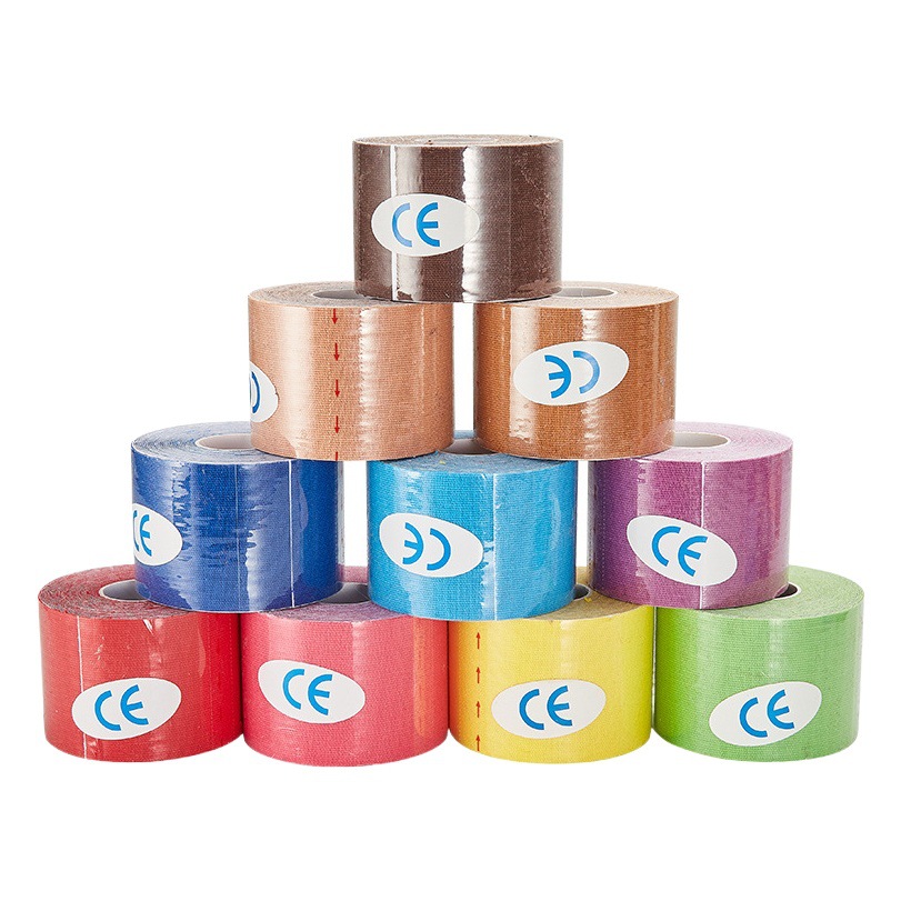 kinesiologytape Professional Muscle Sticker Physiotherapy Sports Tape Muscle Effect Sticker Knee Bandage Wholesale