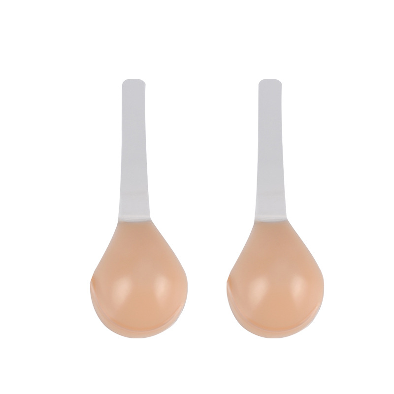 Europa y América más tamaño de elevación del pecho pegatinas anti-flacidez de la belleza espalda de silicona sujetador de las mujeres se reunieron la ropa interior sin costuras invisible cuchara de mama pegatinas