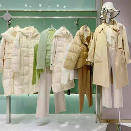 名妹冬装品牌尾货批发阿玛施专柜撤柜服饰一二线品牌折扣女装高货