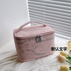 跨境新款大容量化妝包高顏值雙層洗漱化妝品收納包便攜洗漱包手提