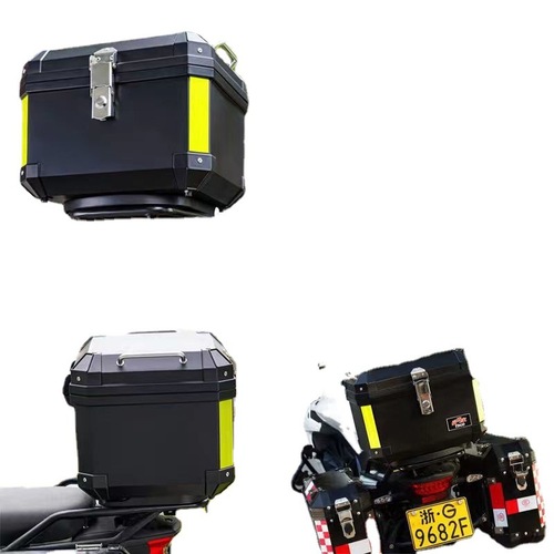 电动车后尾箱摩托车尾箱大容量后备箱非踏板车储物箱外卖行李箱子