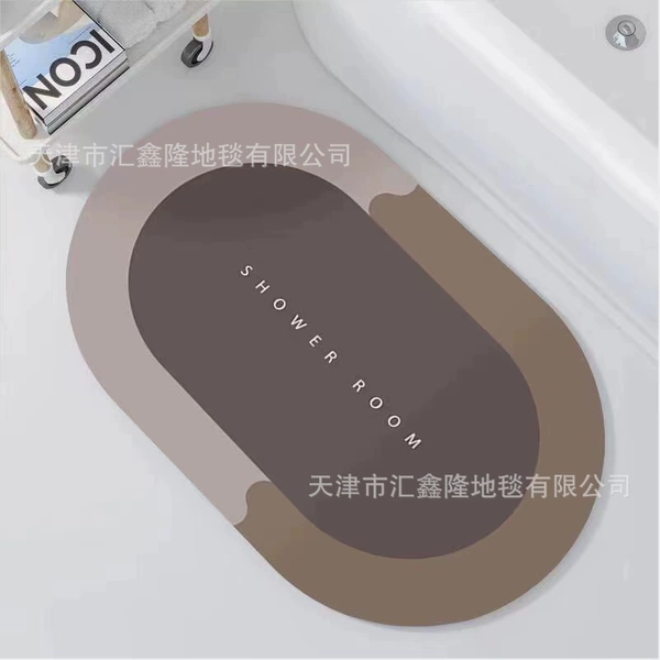 Round dark brown