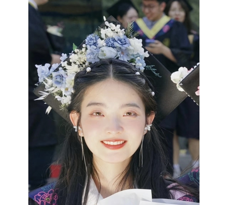 学士帽diy簪花成品手工材料硕士博士毕业帽装饰儿童幼儿园帽子-阿里巴巴