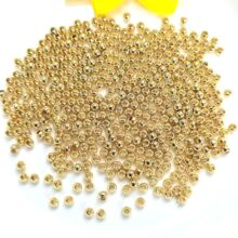 14k����ɫ������A���� diy����ɢ��3mm 4mmС�����Ʒ�������