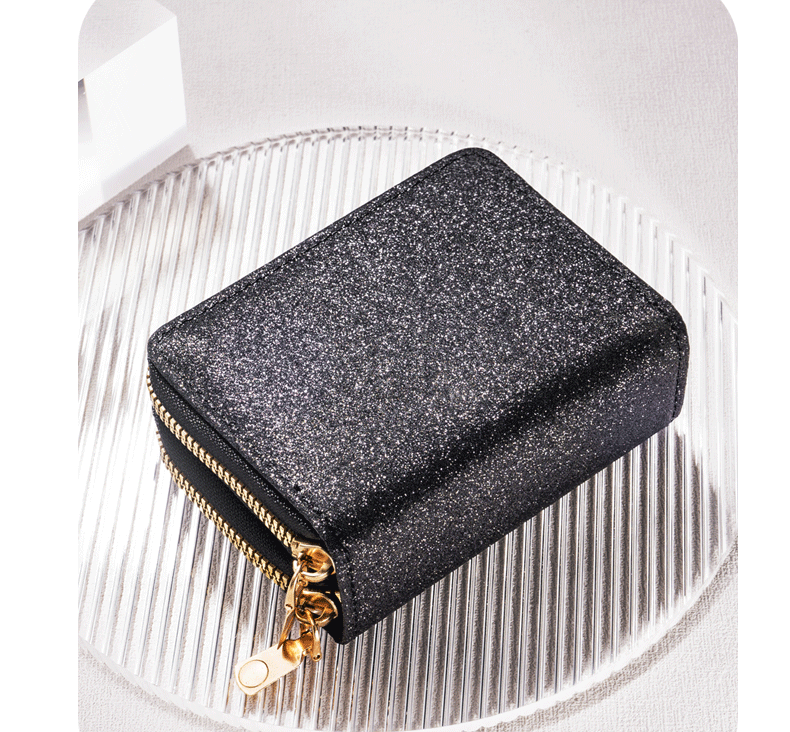 Women's Solid Color Pu Leather Zipper Coin Purses display picture 4