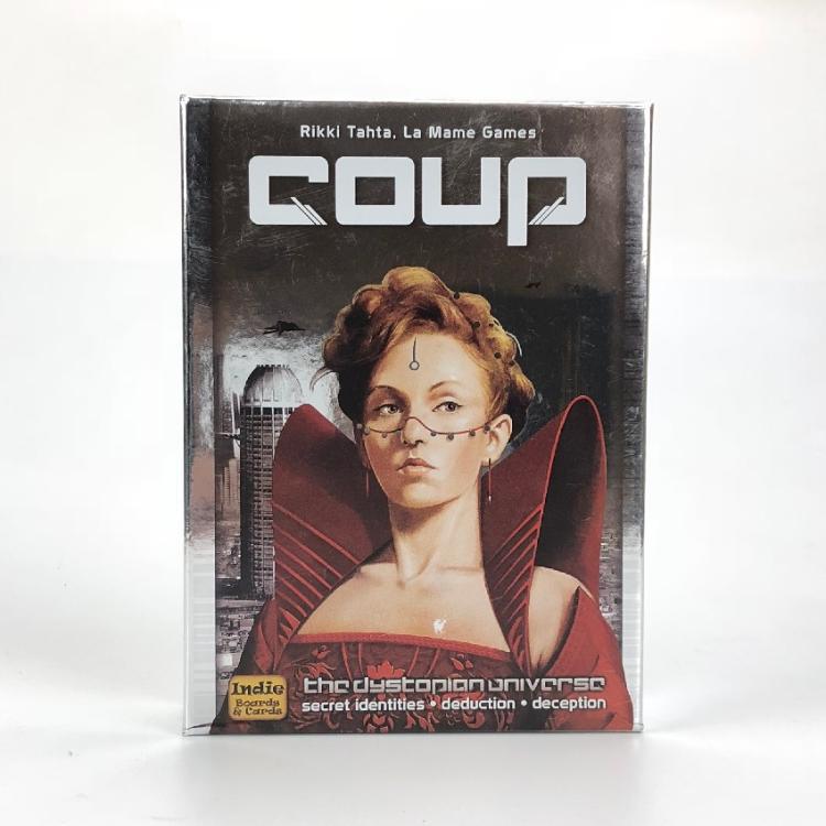 English Version Of Coup Urban Political Transformation Board Game...