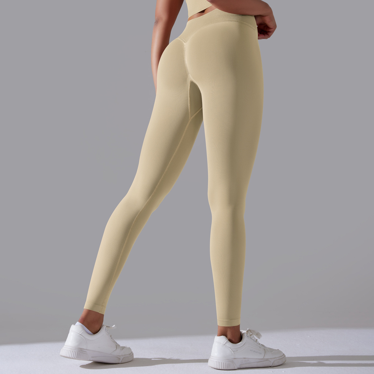 Simple Style Sports Solid Color Nylon Cotton Blend U Neck Tracksuit Vest Jogger Pants Leggings display picture 174