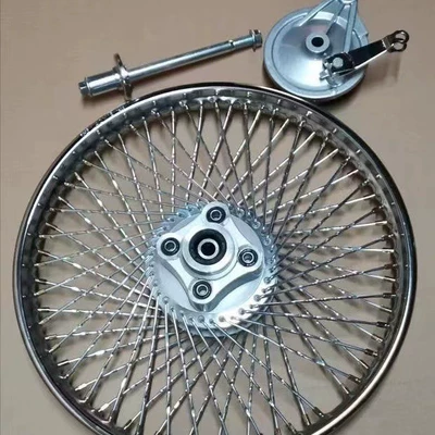 Motorcycle bumper — 72 Holes Boutique Encryption Type - widen-rear-rim-assembly-16-by-18