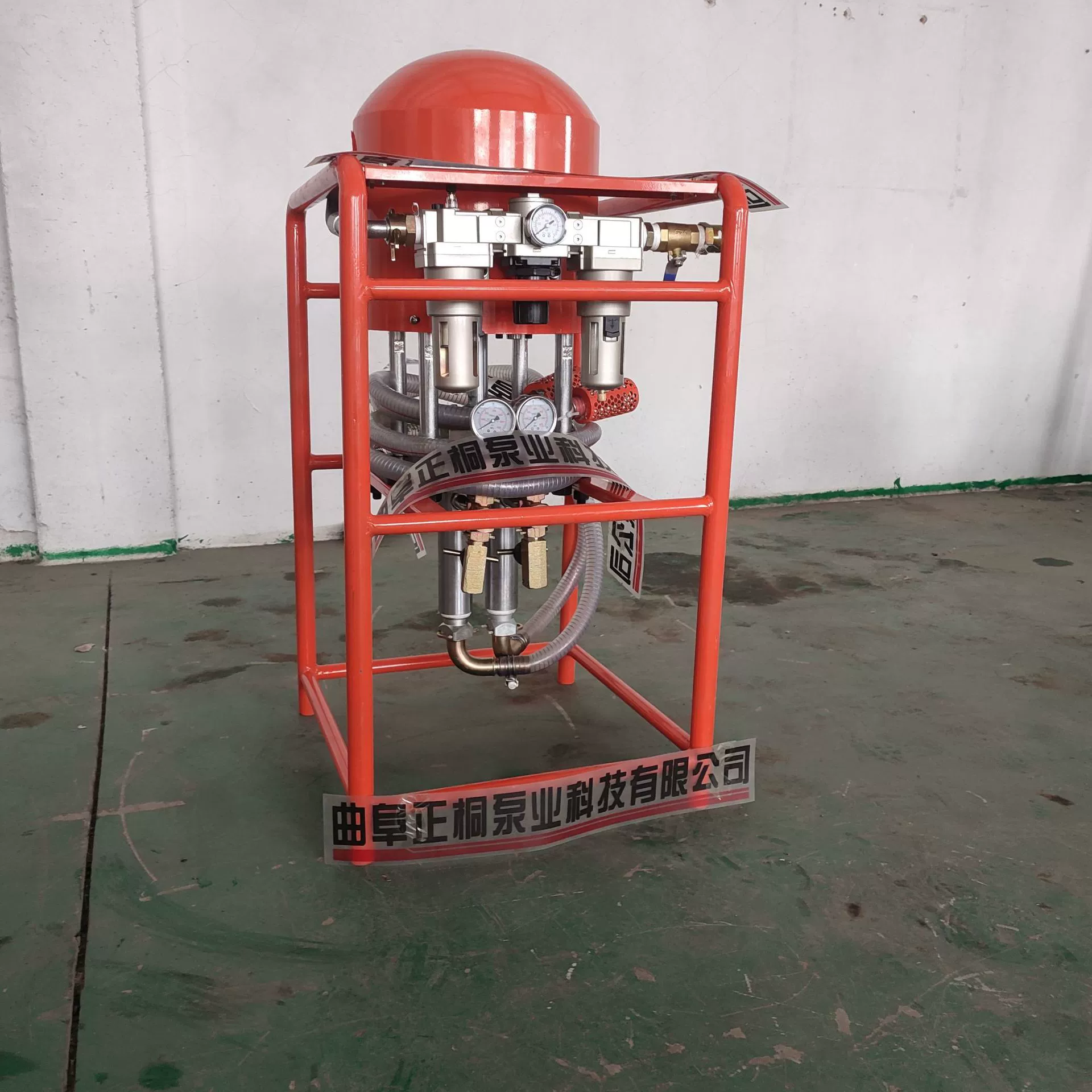 Химическая суспензия Водный раствор взрывозащищенный насос для впрыска суспензии 2ZBQS20-5 Mining двухцилиндровый пневматический двухцилиндровый насос для впрыска суспензии