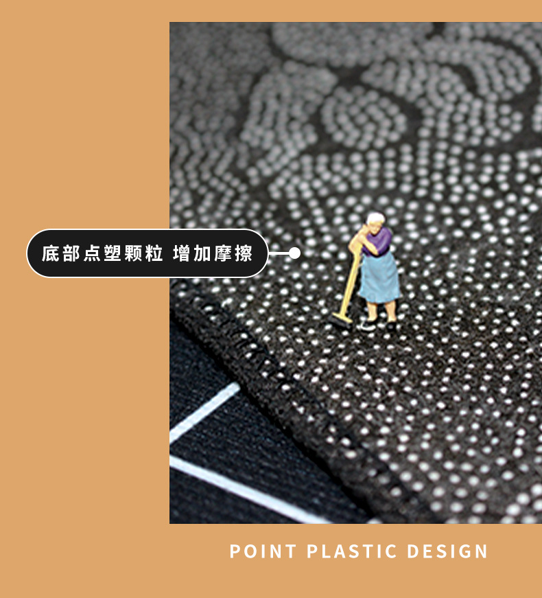 Cross-Border Entrance Door Mats Factory Wholesale Amazon Foyer Mats Welcome Series Stain-Resistant Mats Amazon