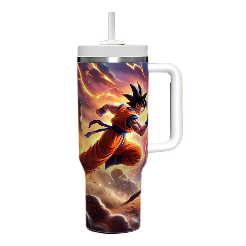 クロスボーダー Amazon 40oz ドラゴンボール ドラゴンパール カーカップ ステンレス製 アイスバーカップ タンブラー|undefined