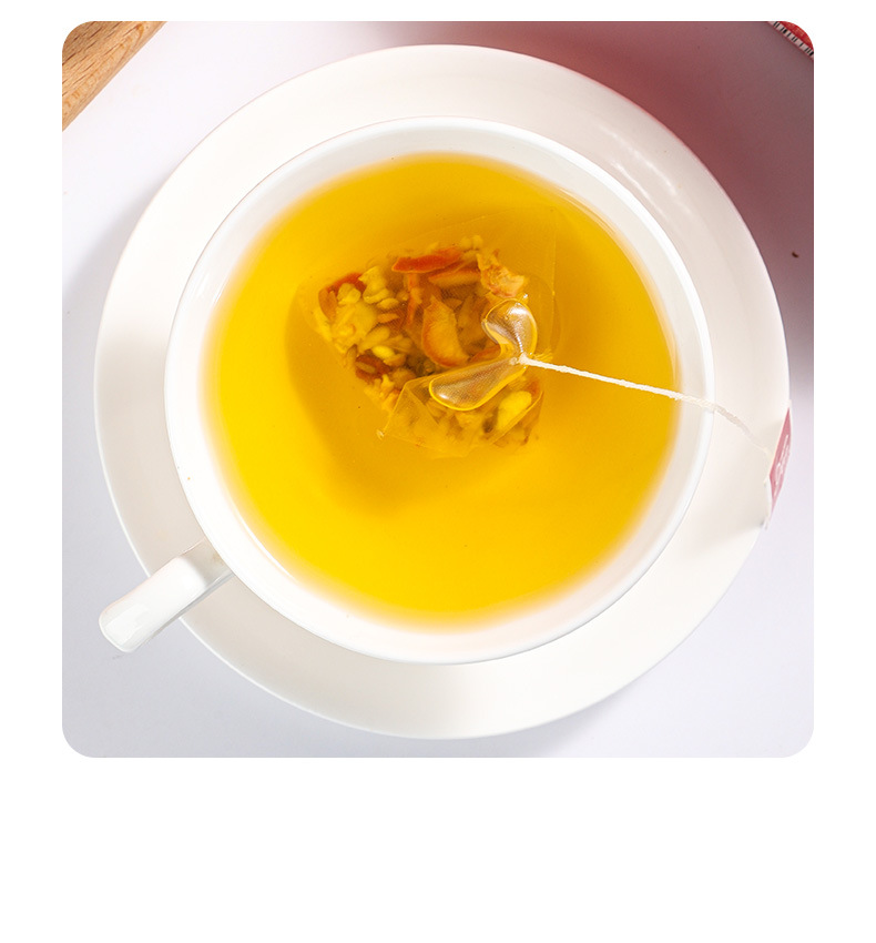 Hawthorn Poria Herbal Tea Bag 100g 20 Pyramid Bags Sugar Free Daily Wellness Brew preparation