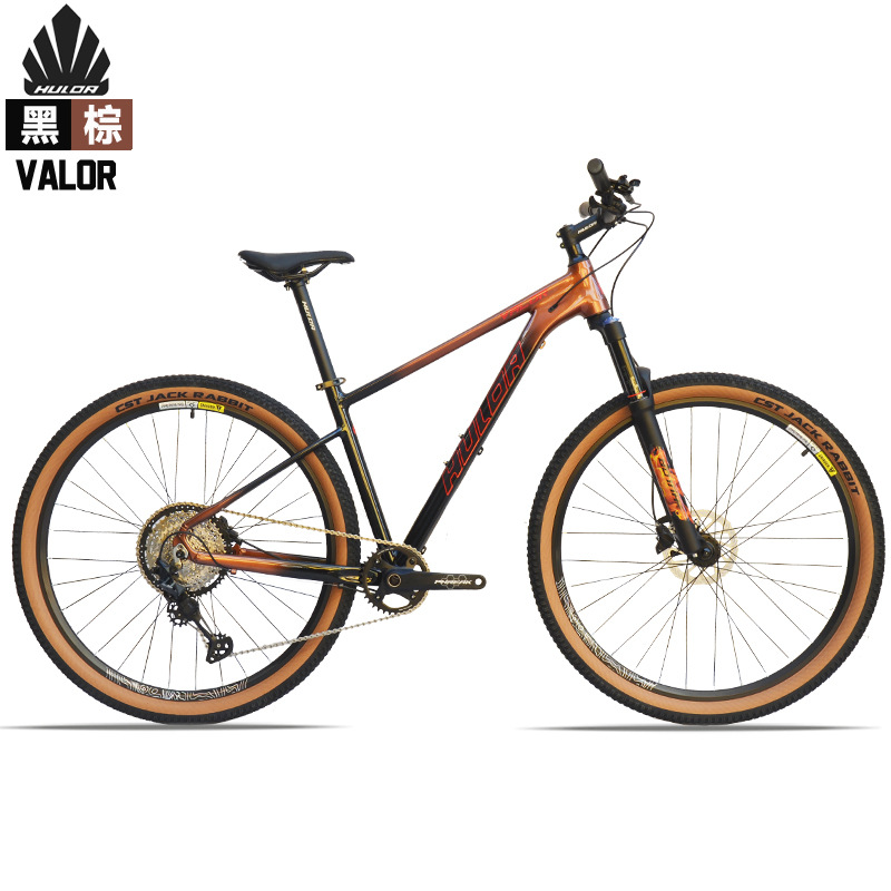 Hulda27.5/ 29inch Warrior Pro Single-Disk 12-Speed Mountain Bike for Men and Women with Dual Disc Brakes Off-Road Mountain Bike