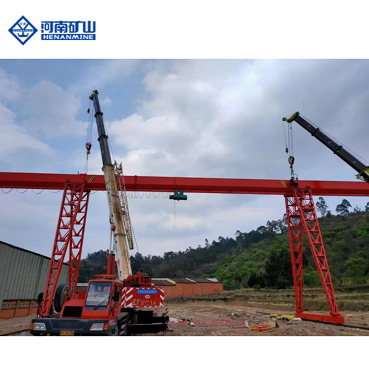 厂家供应大型10吨龙门吊起重机 室外电动遥控MH单梁门式起重机