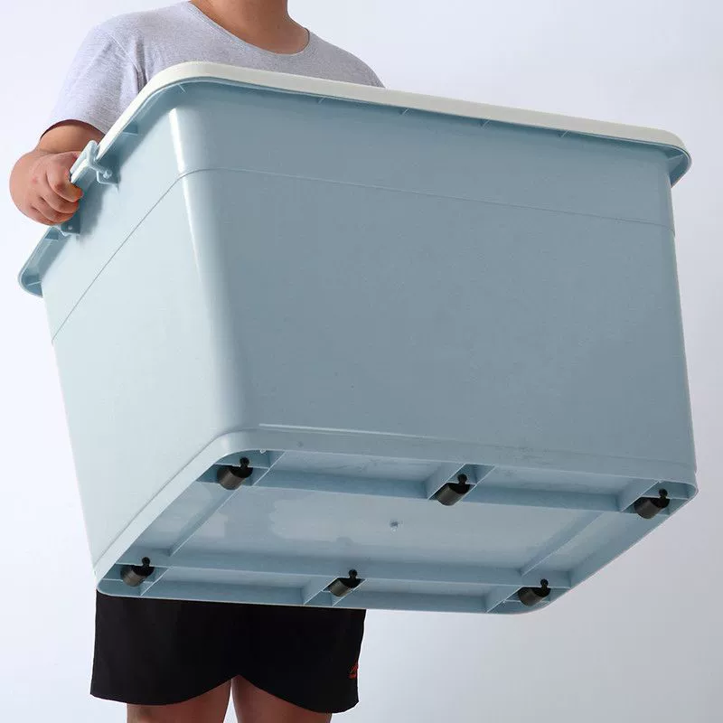 Extra large big plastic storage box, increased thickness