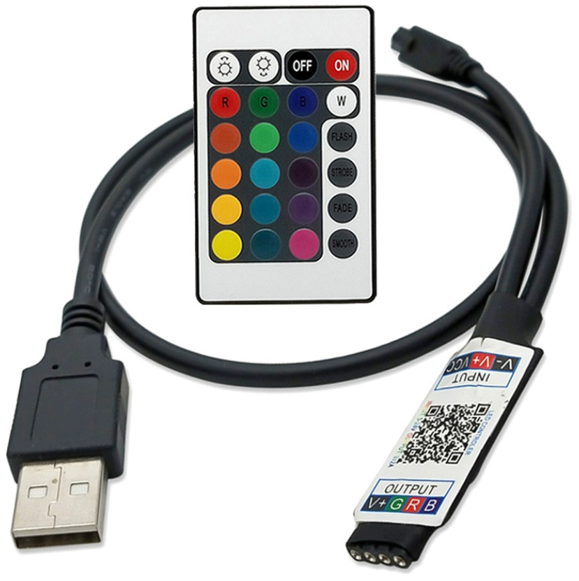 DC, small controller, smart watch, mobile phone, lamp, light strip, 24 keys, bluetooth