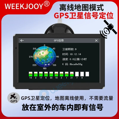 Car Convenient GPS Navigation | 7-inch portable car GPS