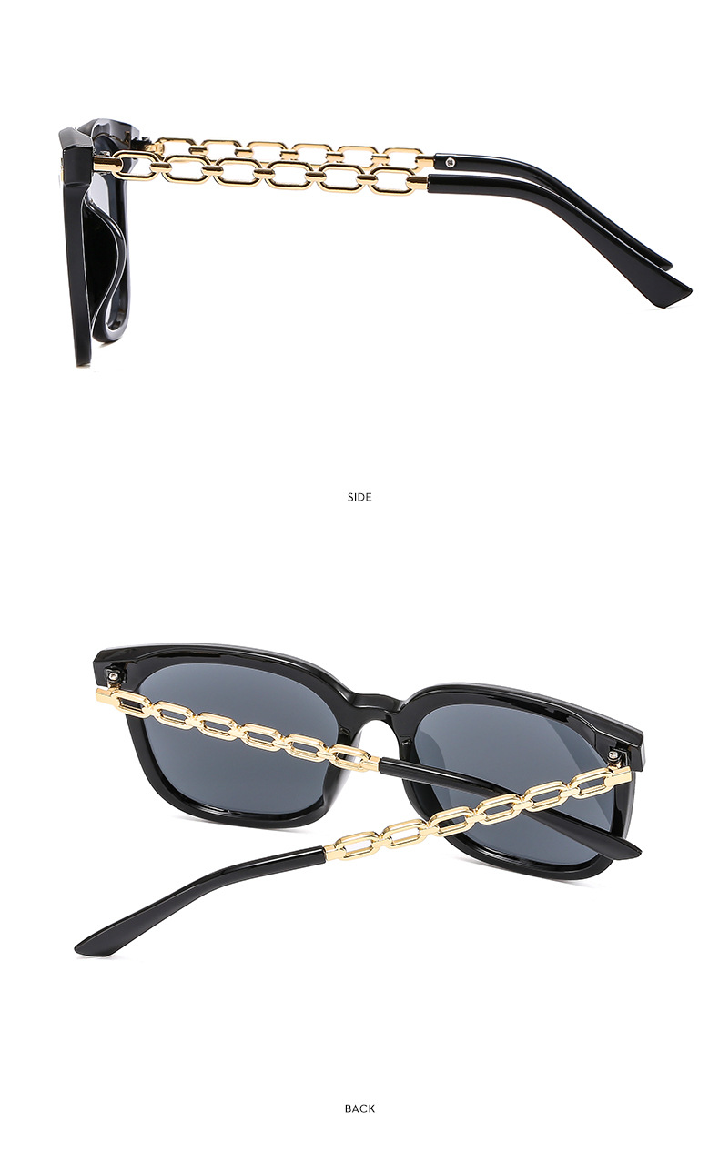 Damen Sonnenbrille Mit Großem Rahmen Für Optimalen Sonnenschutz_voghion.com