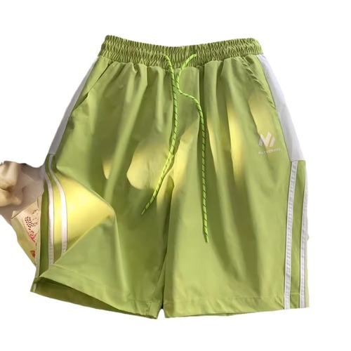 Men's Summer Thin Quick-Dry Waterproof Trendy Versatile Youth Loose Casual Five-Finger Shorts