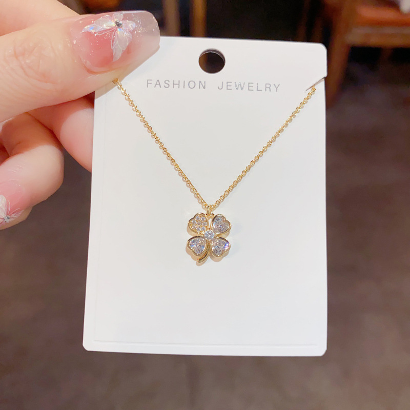 Four Leaf Clover Necklace - Image 5