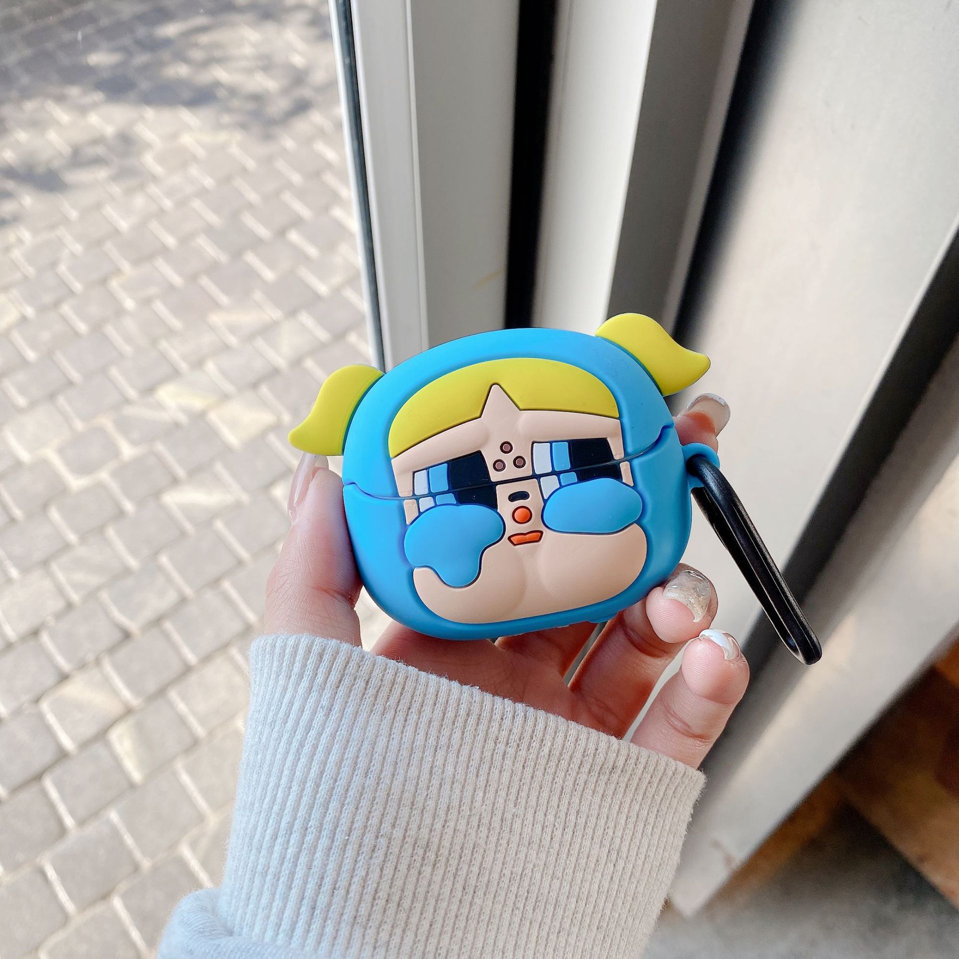 Aplicable Samsung Buds 3pro funda protectora para auriculares Bluetooth inalámbricos silicona tridimensional personalidad de dibujos animados buds3 en stock