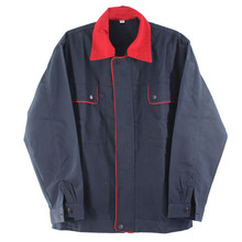 工裝休閑外套翻領男裝秋季寬松電焊勞保服車間工作套裝