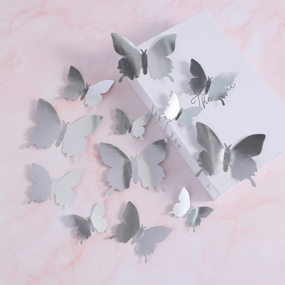 N mariposa plateada 12