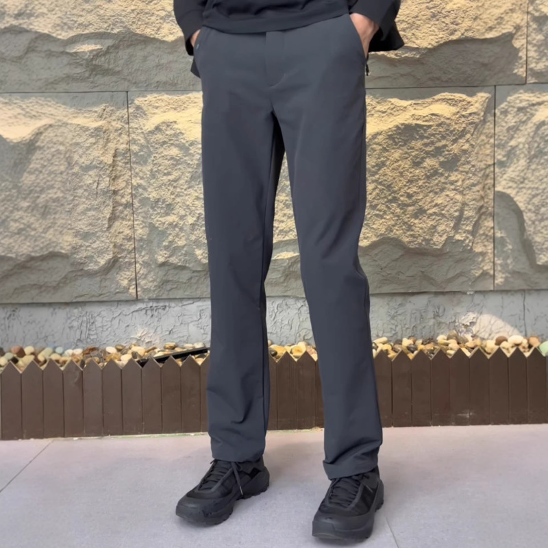 Autumn Men's Trendy Outdoor Business Casual Pants, Commuter Casual Elastic Straight-Leg Softshell Hiking Pants Autumn Men's Trendy Outdoor Business Casual Pants, Commuter Casual Elastic Straight-Leg Softshell Hiking Pants