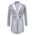 Silver white collar
