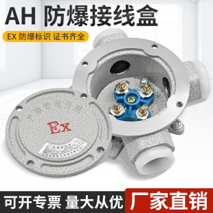 Explosion-Proof Junction Box Explosion-Proof Junction Box Dn15 One-Way Two-Way Three-Way Four-Way Dn20 Aluminum Alloy Explosion-Proof Threading Box