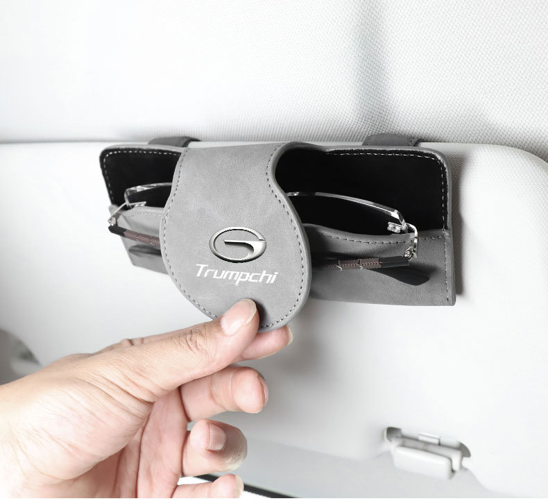 Car Glasses Box Sun Visor Sunglasses Clip Car Inner Driver Glasses Clip Sunglasses Car Storage Box Glasses Frame