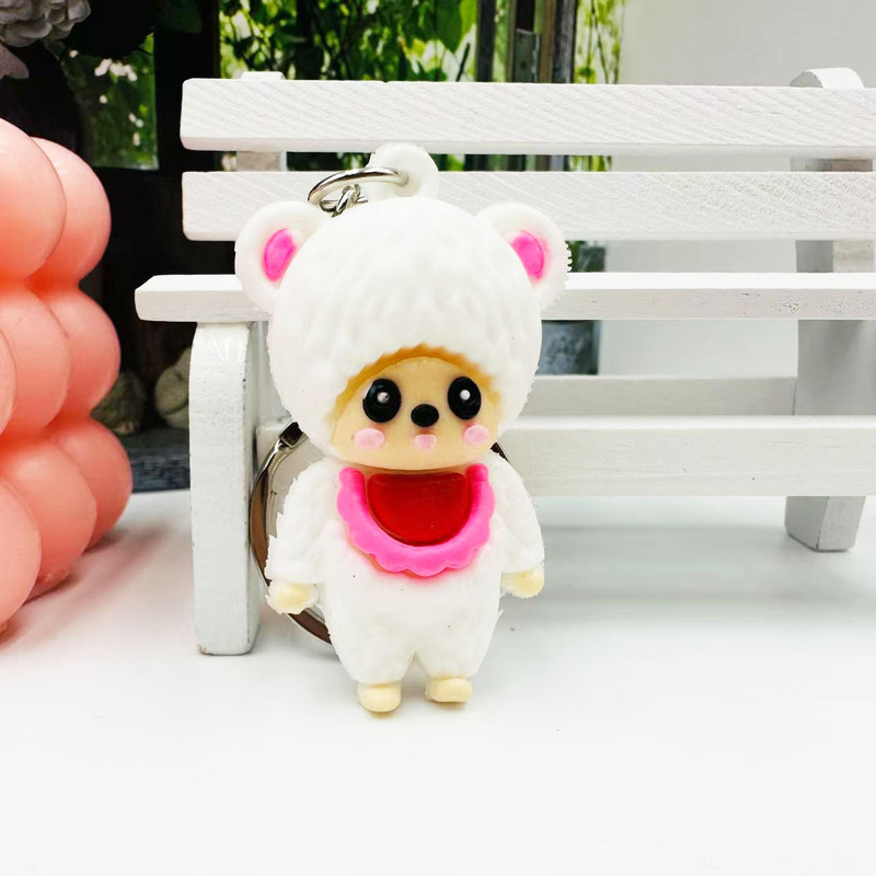 創意的な蒙奇奇奇キーは子供の小さい贈り物のかばんを掛けて手作りのアクセサリのブラインドの箱の子供の卸売りを飾ります。|undefined
