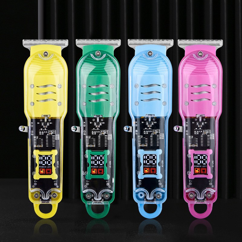 Transparent Trimmer Special Electric Clipper Tool Hair Salon Haircut Shaver_voghion.com