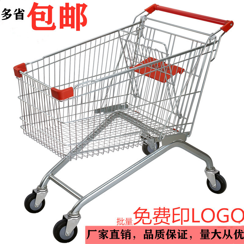 商场小推车欧式儿童购物车理热卖手推车货车推车超市家用物业双层