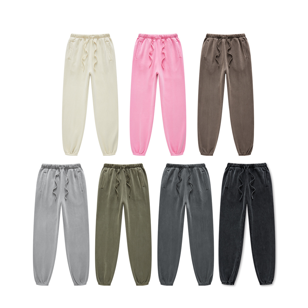 Be customizado| 2025 otoño y invierno marca de moda americana lavado retro pantalones de calzado de calzado de terciopelo pantalones deportivos casuales para hombre