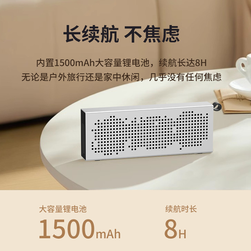 2025 新しい Bluetooth スピーカー高品質サブウーファーアルミ合金小型ポータブル屋外ミニワイヤレス小型スピーカー|undefined