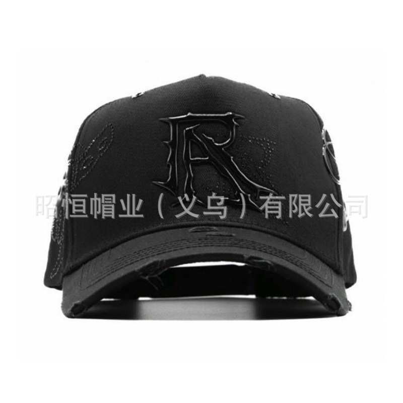 Comercio exterior transfronterizo de Nueva York sombreros de cara pequeña ajustable bordado lengua de pato estilo coreano sombreros de béisbol para hombres y mujeres al aire libre