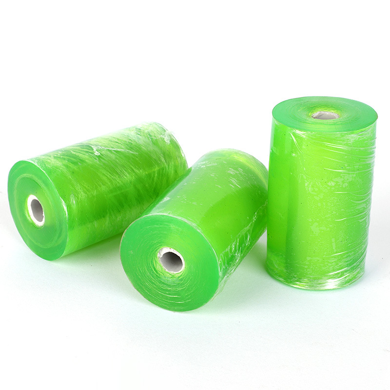 Película de envoltura de estiramiento de pvc cable recubierto embalaje de alambre película telescópica película de injerto de árboles frutales película transparente autoadhesiva
