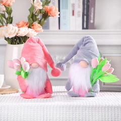 Cross-border new product Tulip Rudolph Mother's Day Valentine's Day doll Mom's birthday gift home window decoration