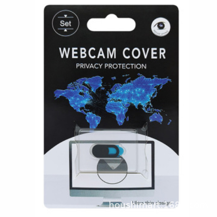 Cubrewebcam metálico para protección de privacidad en laptops