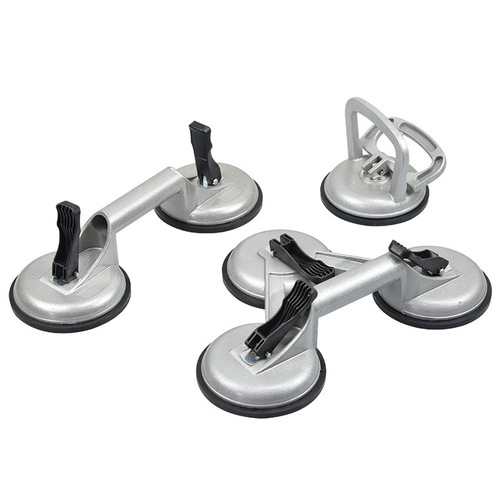 Ceramic tile glass suction cup powerful suction device aluminum alloy heavy duty floor tile vacuum handling installation fixing tool