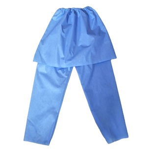 Disposable Colonoscopy Pants Light Blue Dark Blue Thickened Women's Skirt Pants Anorectal Examination Disposable Non-woven Pants