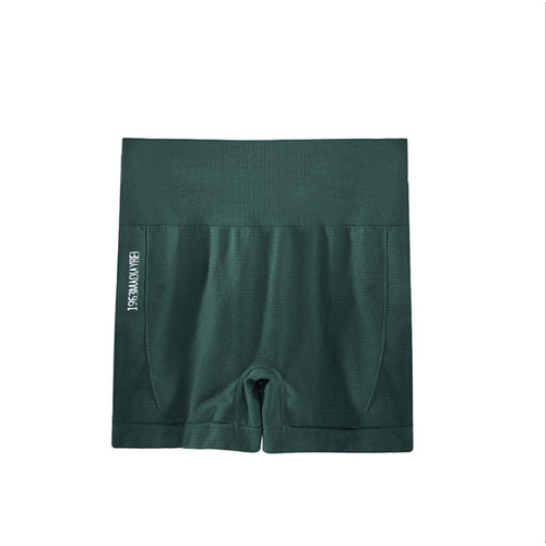 Cross-border large size high-waisted tummy-control pants for women, fitness yoga pants, tight-fitting, high-elastic butt-lifting pants, sports three-point pants