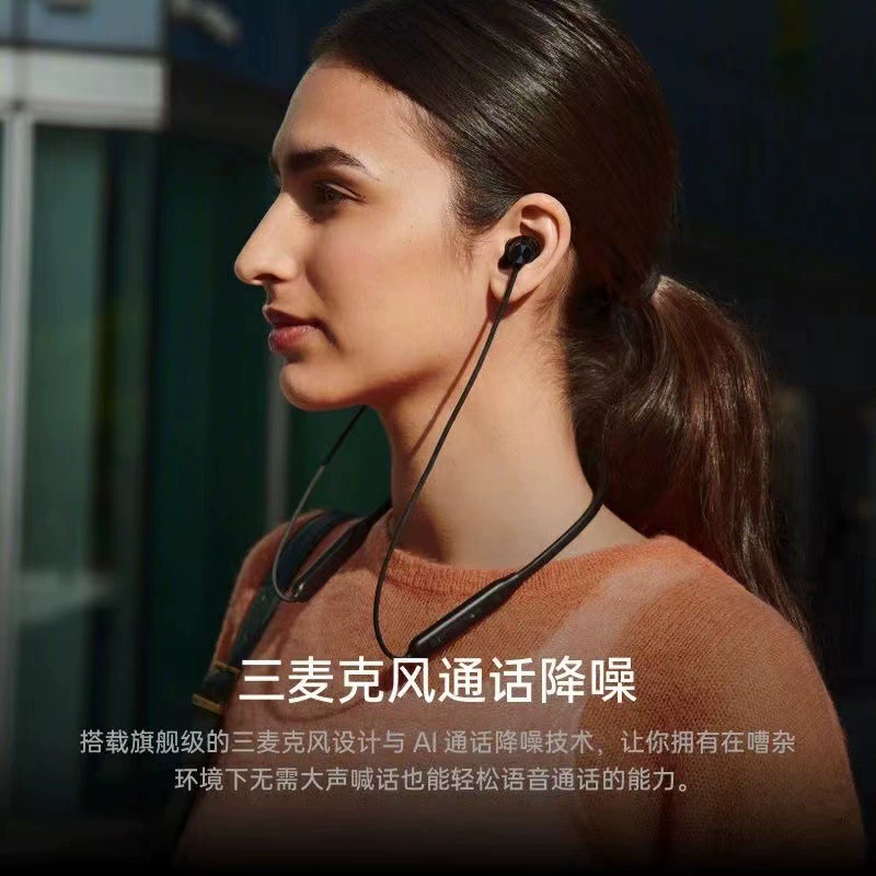 Наушники OPPO Enco M33 True Wireless Bluetooth вкладыши, активное шумоподавление, с шейным ремнём