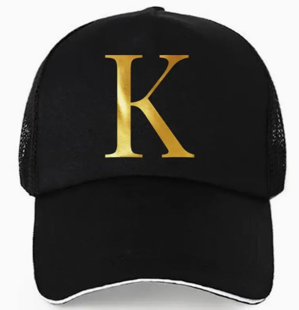 English Letter Trucker Cap 26英文字母印花棒球帽男女情侣网帽|undefined