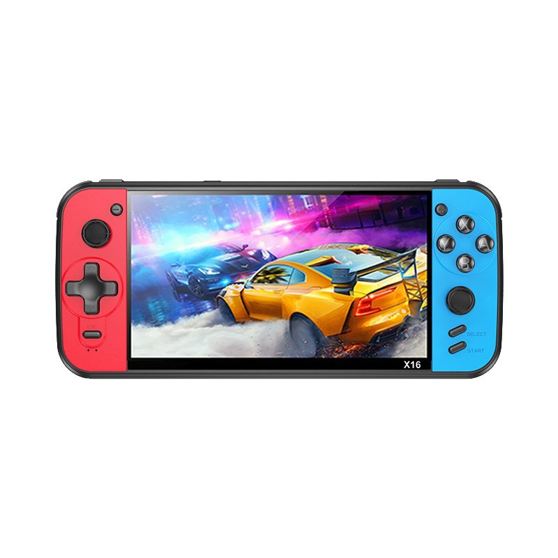 X16plus consola de juegos de mano de 7 pulgadas arcade nostálgica fc doble mano Tetris manejo inalámbrico transfronterizo